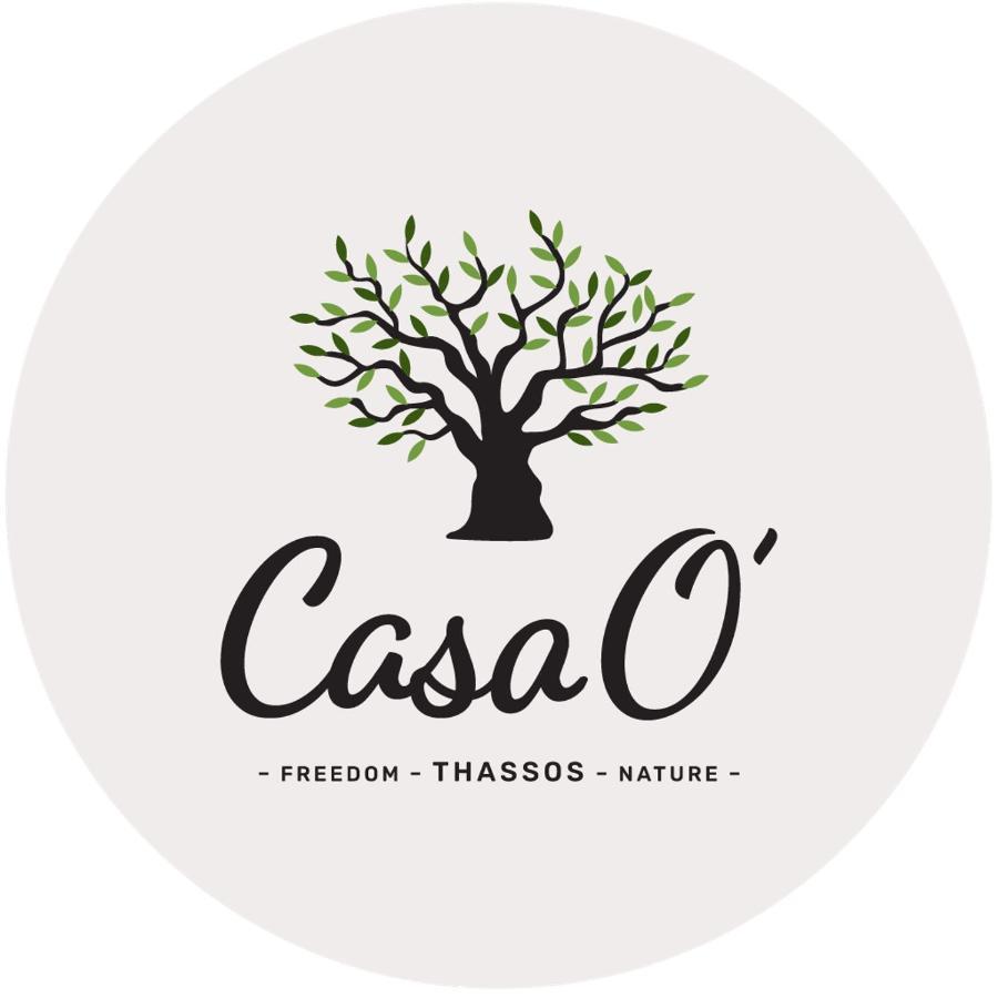 סקאלה פוטאמיאס Casa O' - Moderne Villa Mit Grosser Terrasse Und Privatem Swimmingpool מראה חיצוני תמונה